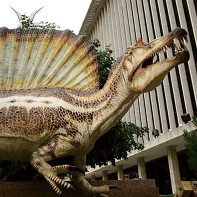 Irritador cretácico animatrónico